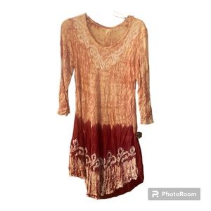 Ladies, Indian boutique one size for all dress long sleeve
